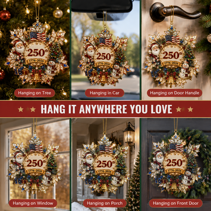 USA 250th Anniversary Christmas Ornament — Limited Edition Holiday Keepsake