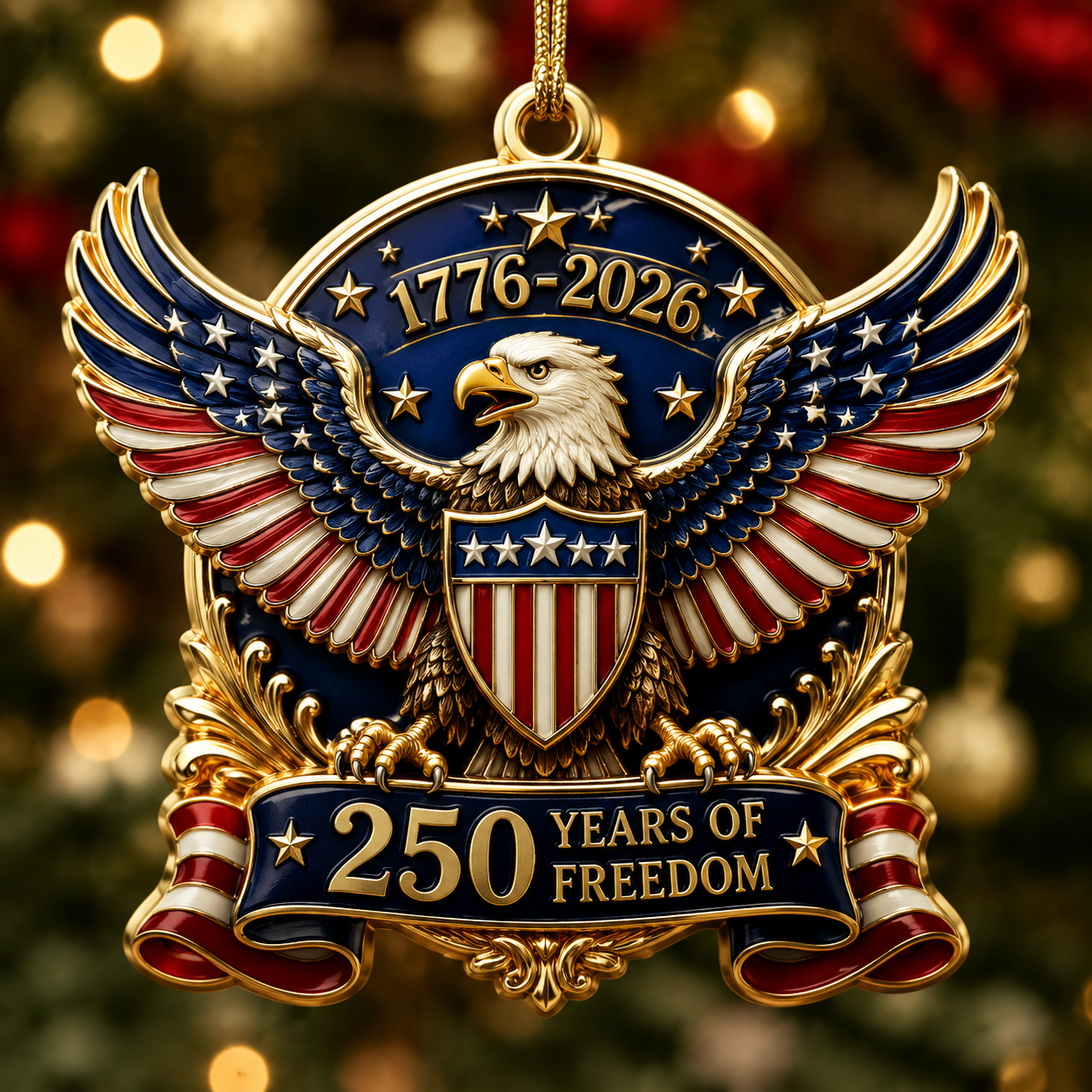 America 250™ Collector Christmas Ornament