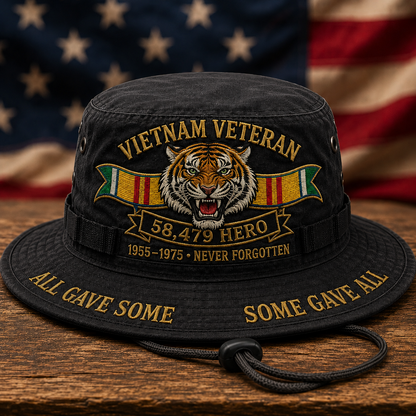 Vietnam Veteran 58,479 Hero Boonie Hat