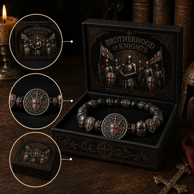 ⚔️ Brotherhood Of Knights Honor Faith Bracelet