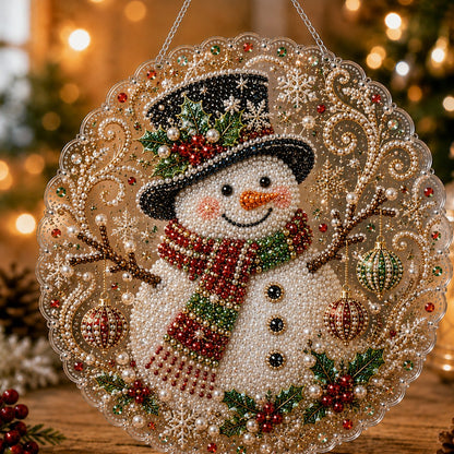 Christmas Pearl Diamond Art Hanging Ornament Kit