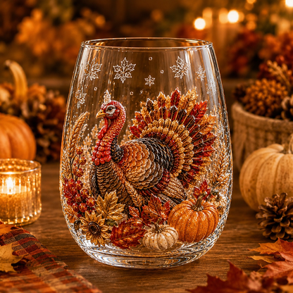 Autumn Harvest Glass Cup Collection — Cozy Fall Moments In Every Sip