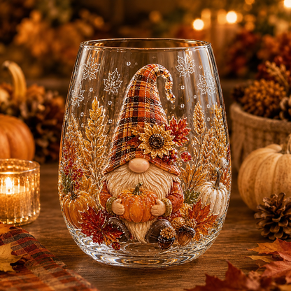 Autumn Harvest Glass Cup Collection — Cozy Fall Moments In Every Sip