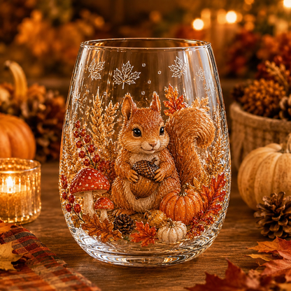 Autumn Harvest Glass Cup Collection — Cozy Fall Moments In Every Sip