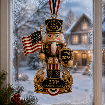 🎄 Nutcracker-themed Christmas Tree Ornament – Limited Anniversary Edition