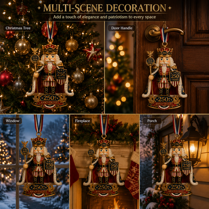 🎄 Nutcracker-themed Christmas Tree Ornament – Limited Anniversary Edition