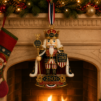 🎄 Nutcracker-themed Christmas Tree Ornament – Limited Anniversary Edition