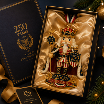 🎄 Nutcracker-themed Christmas Tree Ornament – Limited Anniversary Edition
