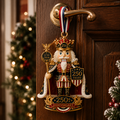 🎄 Nutcracker-themed Christmas Tree Ornament – Limited Anniversary Edition