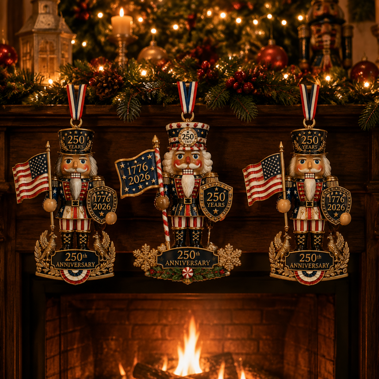 🎄 Nutcracker-themed Christmas Tree Ornament – Limited Anniversary Edition