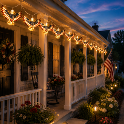 United States 250th Anniversary Eagle String Lights