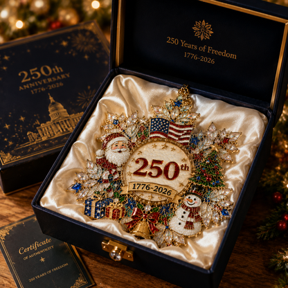 USA 250th Anniversary Christmas Ornament — Limited Edition Holiday Keepsake