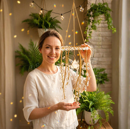 Handmade Willow Tree Crystal Prism Rainbow Maker -- Mother‘s Day 75% OFF NOW