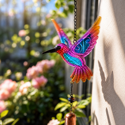 Hummingbird Suncatcher Wind Chime