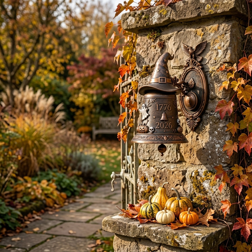 🔔 America  250th Halloween Garden Bell