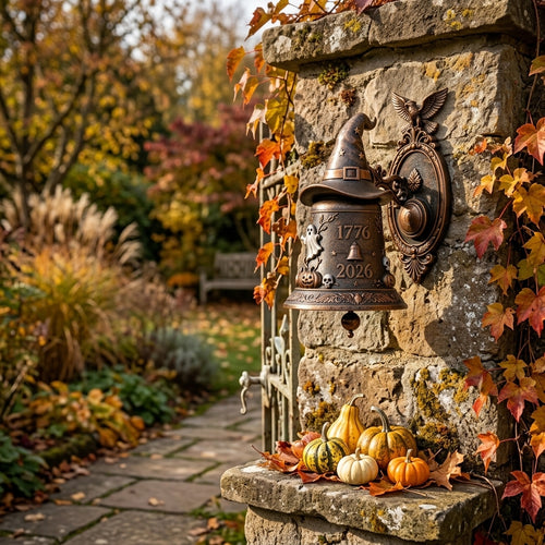 🔔 America  250th Halloween Garden Bell