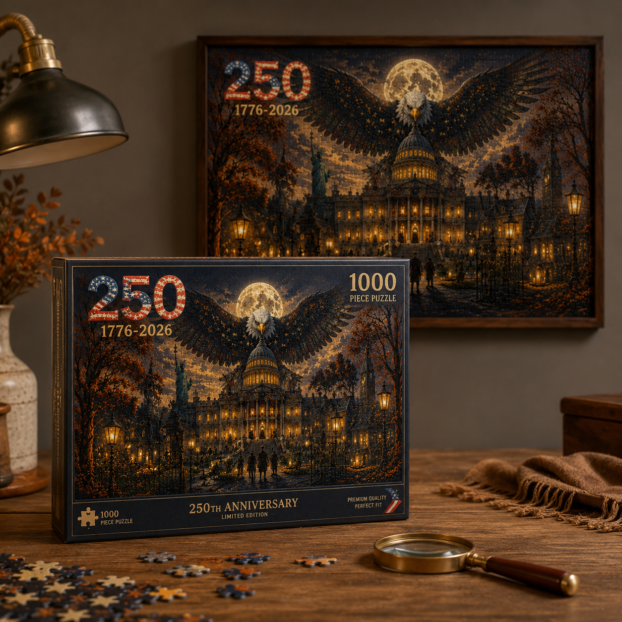 🧩🦅 America 250th Anniversary Halloween Limited Edition Collector Series Puzzle