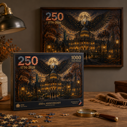 🧩🦅 America 250th Anniversary Halloween Limited Edition Collector Series Puzzle