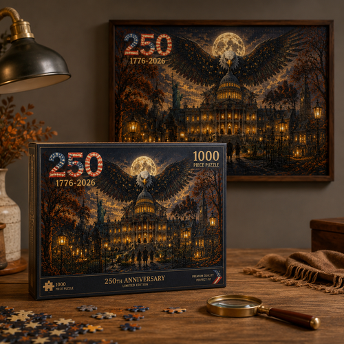 🧩🦅 America 250th Anniversary Halloween Limited Edition Collector Series Puzzle