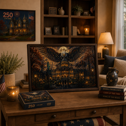 🧩🦅 America 250th Anniversary Halloween Limited Edition Collector Series Puzzle