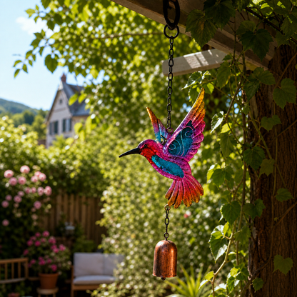 Hummingbird Suncatcher Wind Chime