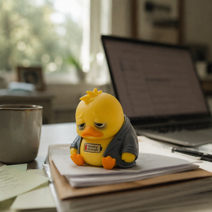 🦆Not Every Bad Day Needs Fixing, Sometimes It Just Needs An Emotional Support Duck
