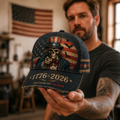 America 250th Anniversary Halloween Patriot Cap