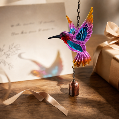 Hummingbird Suncatcher Wind Chime