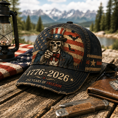America 250th Anniversary Halloween Patriot Cap